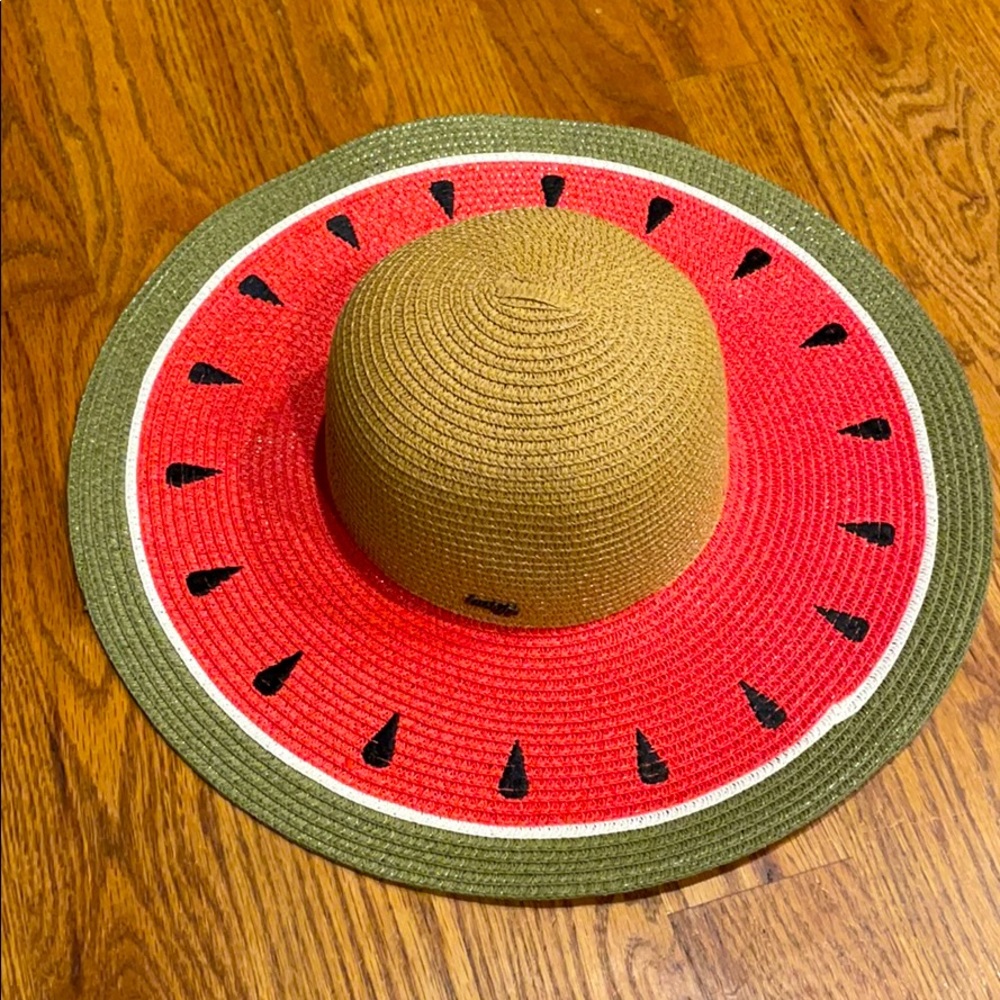 Watermelon straw hat